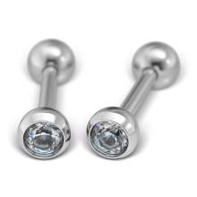 7512-2374P - barbell kryštál