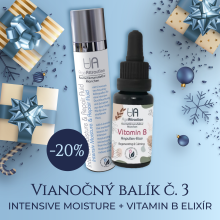 Vianočný balík č.3: Intensive Moisture Repair Fluid + B vitamin elixir