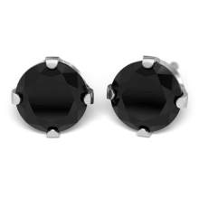 7552-0160P - 6mm Čierny Cubic Zirkón