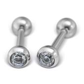 7512-2374P - barbell kryštál
